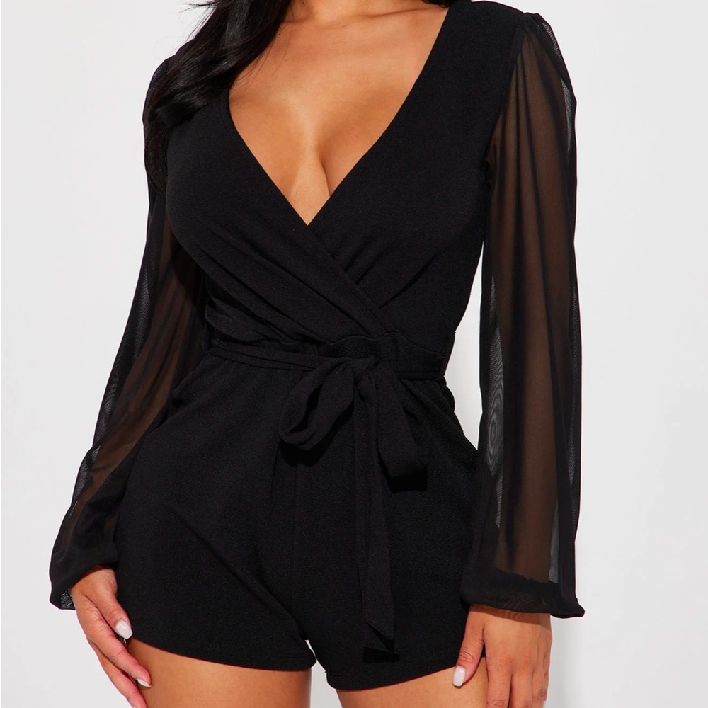 Black Romper - M